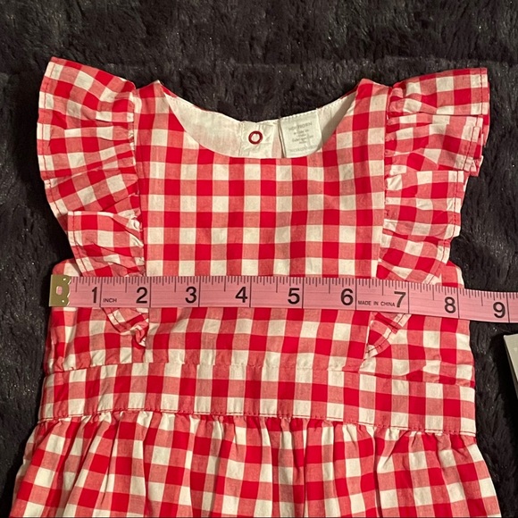 Nordstrom Newborn Flutter Picnic Romper - Picture 12 of 14